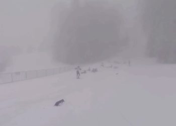 В Сочи 9 лыжниц пострадали из-за снежного завала на Спартакиаде