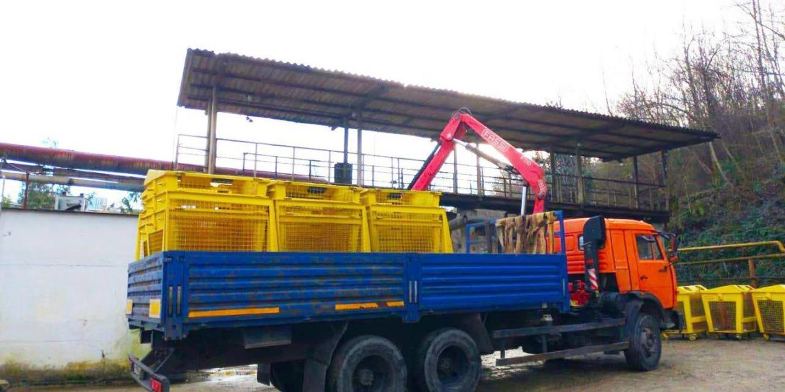 В Сочи сокращают объемы транспортировки мусора на полигон