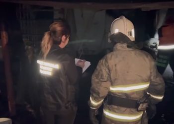 В результате пожара в Туапсе погибла семья из трех человек