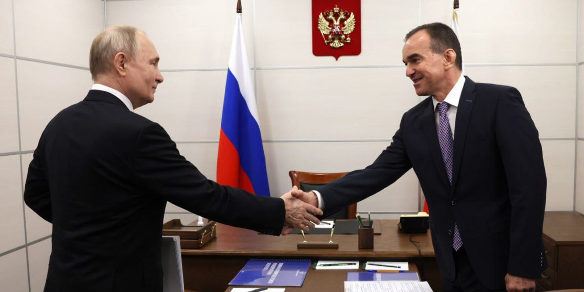 Кондратьев доложил Путину о социально-экономическом развитии Кубани
