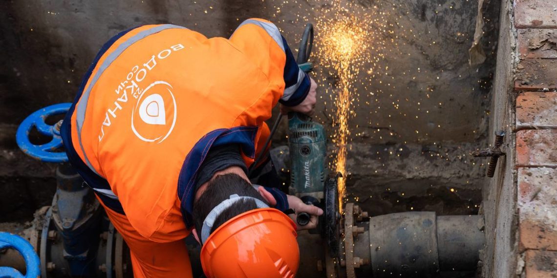 Копайгородский: в Лоо восстанавливают два магистральных водовода