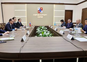 Кондратьев и Копайгородский встретились с послом Казахстана в России