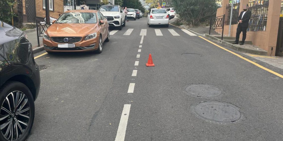 В Сочи Mazda сбила шестилетнего ребенка