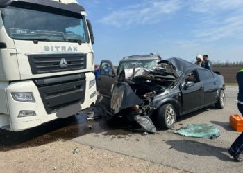 Во втором за сутки смертельном ДТП на Кубани погибли два человека