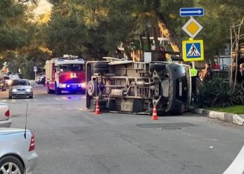 В ДТП с иномаркой в Геленджике пострадали шестеро пассажиров маршрутки