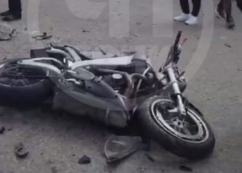 В Сочи иномарка сбила мотоциклиста: он отлетел на 10 метров