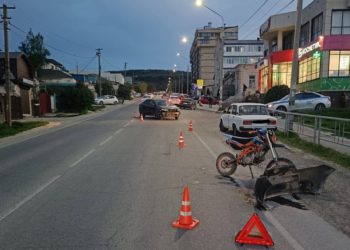 В ДТП в Анапе погиб 16-летний мотоциклист и пострадал 15-летний пассажир