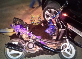 В Краснодаре 21-летний водитель мопеда пострадал от столкновения с BMW