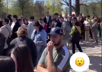 «Даже за мороженым и кофе»: в Японский сад Краснодара выстроилась дикая очередь