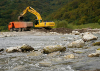 В Сочи расчистили 15 километров русел рек в 2023 году