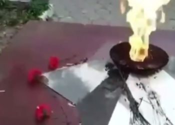 В Динском районе Кубани осквернили Вечный огонь
