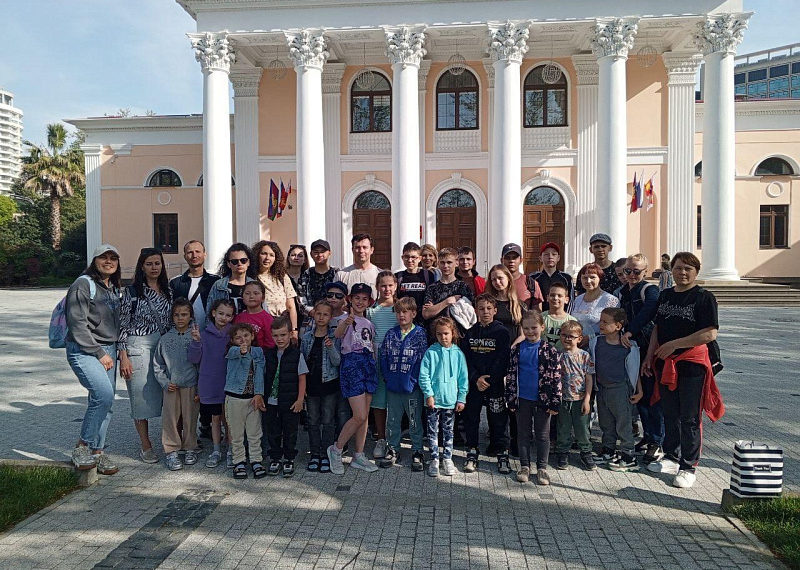 В Сочи на отдых и реабилитацию приехали 85 жителей Белгорода