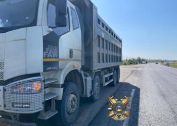 На Кубани грузовик насмерть сбил 60-летнего велосипедиста