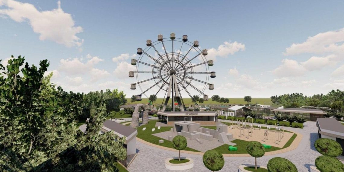 В городском парке в Хосте установят новое колесо обозрения в 2025 году