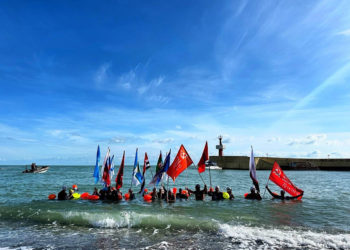 Сочинцы приняли участие в «Черноморской эстафете Победы»