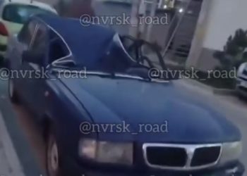 В Новороссийске девушка упала на «Волгу» с крыши многоэтажки и выжила