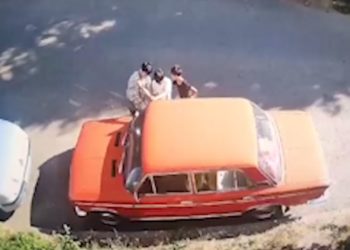 В краснодарском дворе дети угоняют машины и сливают из баков бензин