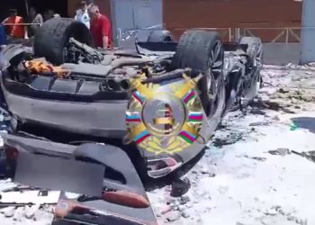 В Краснодаре полиция проверку по факту гибели трех человек в упавшем BMW