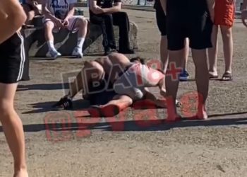 В Анапе подростки устроили драку на пляже за место под солнцем