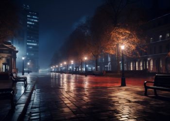 Нетрезвая голая девушка с телефоном в руке дефилировала по ночным улицам Сочи