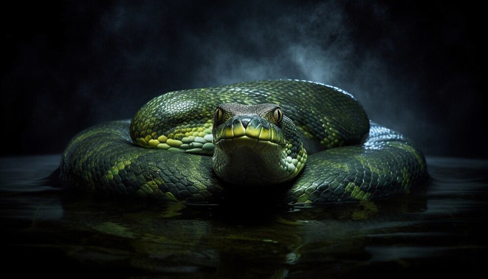 Морской черный гад запугивает купальщиков в Новороссийске