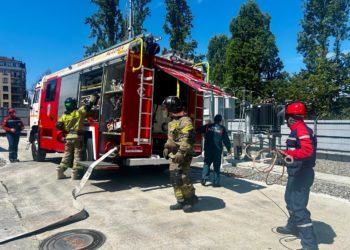 В Сочи провели тренировку по ликвидации возгорания на ключевой электроподстанции
