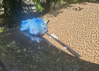 В этом районе Сочи жители в борьбе за парковку заваливают мусором машины гостей