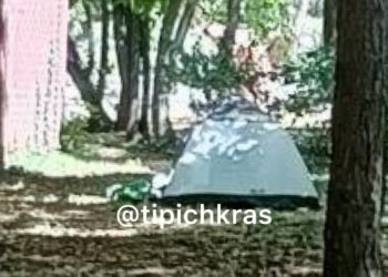 Дорогой отдых вынуждает россиян разбивать палатки на природе в Краснодаре