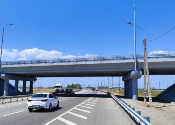 Путепровод между Краснодаром и Майкопом открылся на 5 месяцев раньше