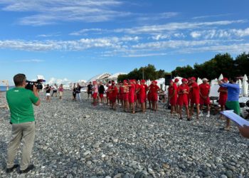 Спасатели пляжа «Роза Хутор» стали одними из лучших на соревнованиях «Сириус»