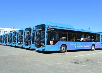 На маршруты в Сочи выходят 26 новых автобусов на экотопливе