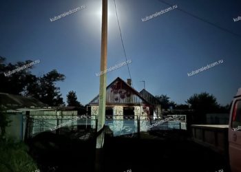 На пожаре в Краснодарском крае погиб мужчина