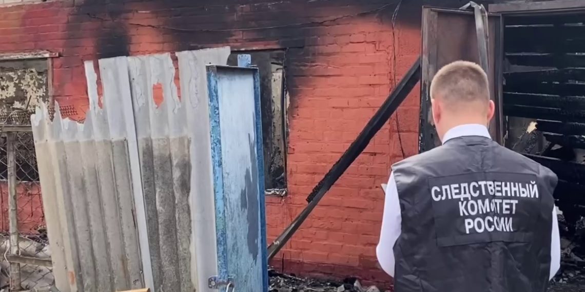 На пожаре в Краснодарском крае погибла женщина