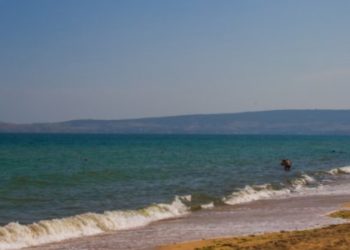 Уровень воды в Азовском море снизился из-за адского ветра