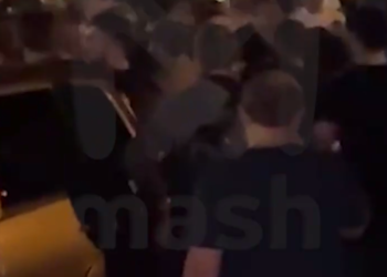 В Краснодарском крае из-за массовой драки на дороге возникла пробка