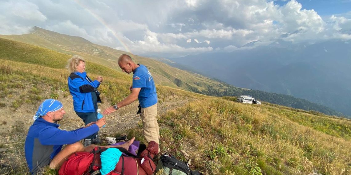 В Сочи укушенного гадюкой туриста доставили в больницу
