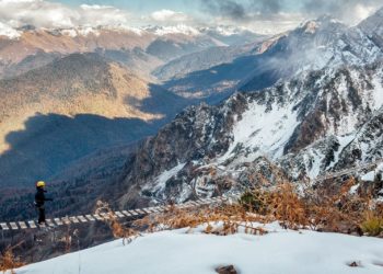 В Сочи обновили лучшую обзорную площадку горного кластера — Роза Пик