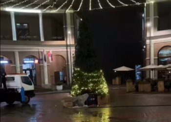 В Красной Поляне начали отмечать Новый год в октябре