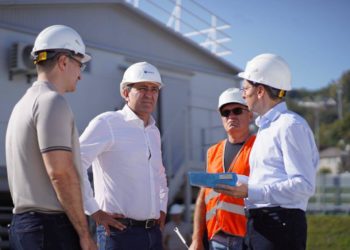 Андрей Рюмин проверил строительство новой подстанции для скоростной трассы «Джубга – Сочи»