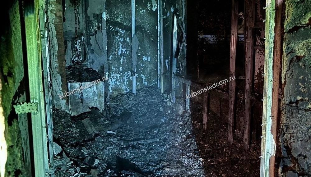 На пожаре в Краснодарском крае погиб 64-летний мужчина