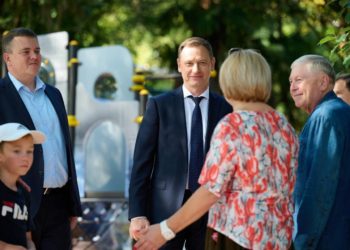 Прошунин: в Хостинском районе Сочи благоустраивают парк «50 лет Победы»