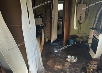 На пожаре в Краснодарском крае погиб 75-летний мужчина