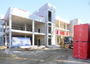 В Сочи возведение детского сада на улице Ленина дошло до 44%