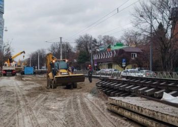 Восстановление движения трамваев на улице Московской в Краснодаре запланировали на 18 декабря