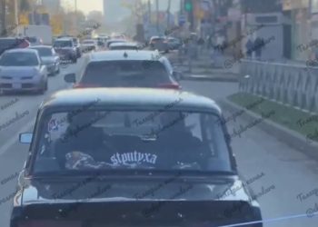 В Краснодаре пассажир авто стрелял из пистолета