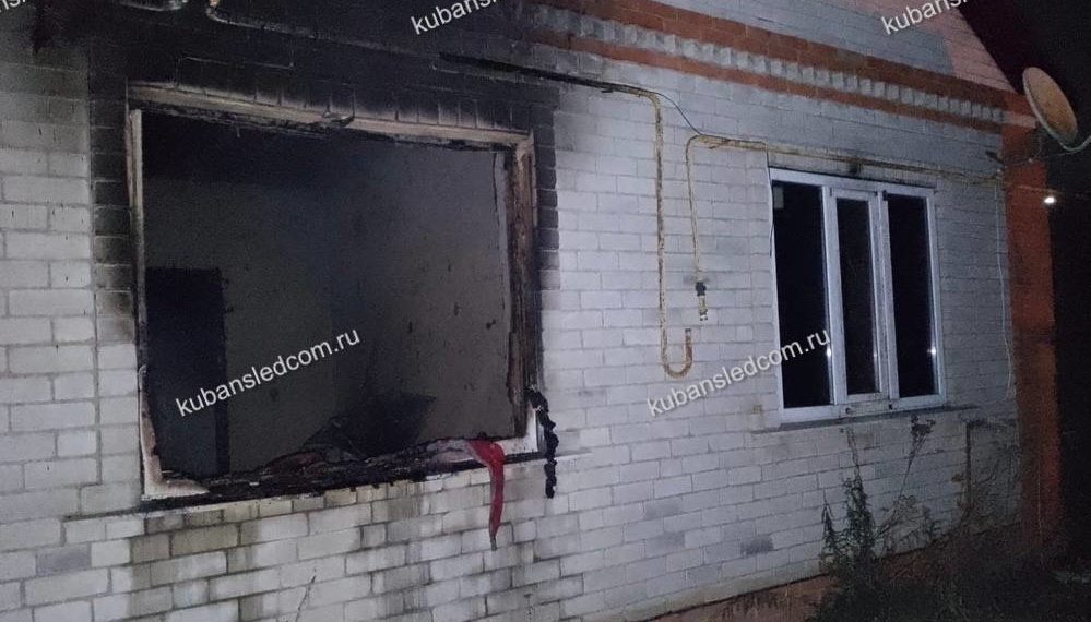 На пожаре в Краснодарском крае погиб мужчина