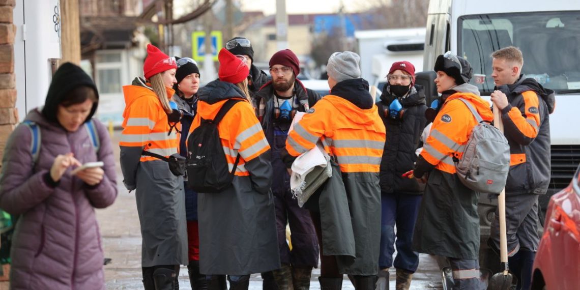 Утром заработал волонтерский штаб в селе Витязево