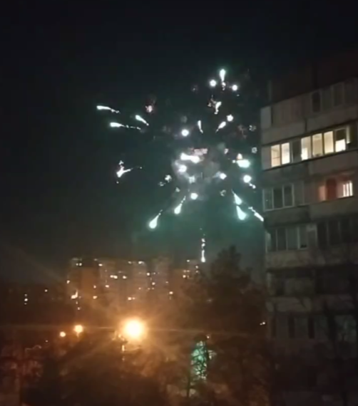 Краснодарский край встретил Новый год праздничным салютом