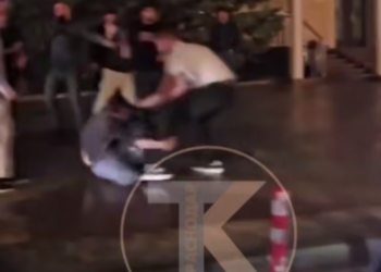 В новогоднюю ночь в Анапе около суда произошла многонациональная драка