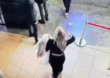 В Сочи девушка украла из бара белоснежную шубу и гуляла в ней по городу